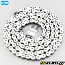 Reinforced 530 chain 130 white KMC links