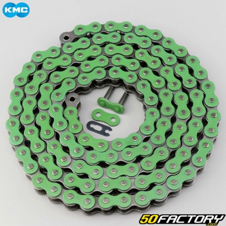 Reinforced 530 chain 130 green KMC links