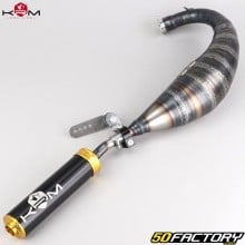 Exhaust pipe Derbi KRM Pro Ride 96/100cc muffler gold