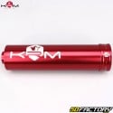 Escape Derbi KRM Pro Ride 100/115cc silenciador totalmente vermelho