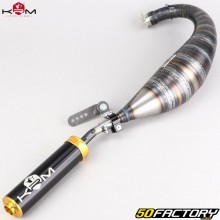 Terminale scarico Derbi KRM Pro Ride 100/115cc Silenziatore oro