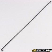 Rayroda de bicicleta 2x248 mm preta com porca