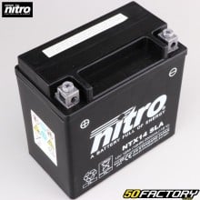 Batteria Nitro NTX14-BS 12V 12 Ah gel Gilera GP 800, Aprilia SRV, Italjet ...