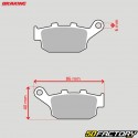 Organische hintere Bremsbeläge Magpower, Honda Pantheon 125â € Braking
