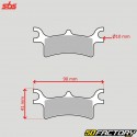 Sintered metal brake pads Polaris 325 Xpedition, Magnum 500 ... SBS Off-Road