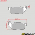 Organic brake pads Harley Davidson XL 883 and XL 1200 Braking