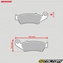 Sintered metal brake pads Beta RR 125, Fantic Caballero 125, Yamaha WR 400 ... Braking Racing Off-Road