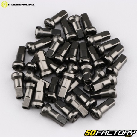 Dadi dei raggi delle ruote Ø4.5 mm Moose Racing titanio anodizzato (set di 36)