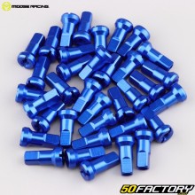 Nippli raggi ruote Ø4.5 mm Moose Racing blu anodizzati (set di 36)