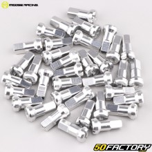 Dadi dei raggi delle ruote Ø4 mm Moose Racing grigio anodizzato (set di 36)