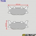 Organic front brake pads Yamaha Majesty, MBK Skyliner 400 ... RMS