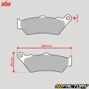Sintered metal brake pads Yamaha DTX 125, Aprilia Pegaso 650, KTM Adventure 990 ... SBS Racing