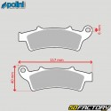 Organic front brake pads Aprilia Atlantic,  Scarabeo 125 ... Polini