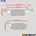 Pastilhas de freio de metal sinterizado Suzuki SV 650, Kawasaki Z 750, VN 800 ... RMS