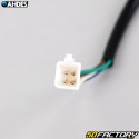 Carenado de faro delantero tipo Yamaha WR-F Ahdes con LED blancos