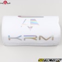 Espuma de guidão (sem barra) KRM Pro Ride  holográfico branco fosco
