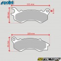 Front brake pads Polini Honda Pcx 125 ...