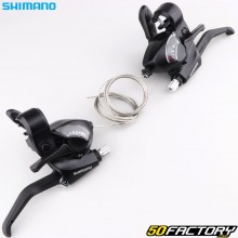 Shifters com alavancas de freio Shimano ST-EF41 3x7V