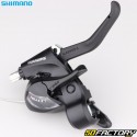 Shifters with Shimano ST-EF41 3x7 speed bicycle brake levers