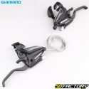 Schalthebel mit Shimano ST-EF500 3x7-Gang-Fahrradbremshebeln