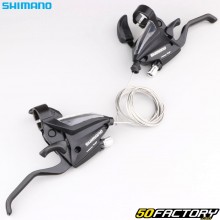 Commandes de vitesses avec leviers de frein Shimano ST-EF500 3x7V