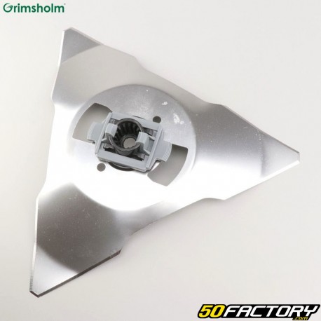 Robot cortacésped cuchilla 3 dientes Ø280 mm Robomow RC, TS, Wolf Garten Roboscooter 300... Grimsholm