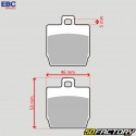 Organic brake pads MBK Nitro,  Stunt,  Aerox,  Slider... EBC