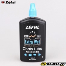 Huile pour chaîne de vélo Zéfal Extra Wet 120ml