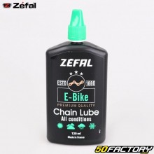 Óleo para corrente de bicicleta Zéfal E-Bike 120ml