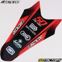 Kit decorativo Rieju  MRT 50 (desde 2022), MRT 125 (de 2021) Gencod brilho holográfico vermelho