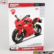 Moto miniature 1/12e Ducati 1199 Panigale Maisto (kit maquette)
