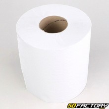 Carretel de papel de limpeza de oficina XNUMX cm x XNUMX m branco reciclado