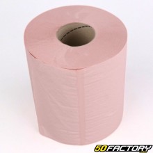 Bobina de papel de limpieza de taller XNUMX cm x XNUMX m rosa