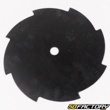 Lâmina de roçadeira 8 dentes Ø255 mm