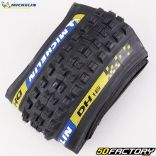 Bicycle tire 27.5x2.40 (61-584) Michelin DH16 Racing Line TLR blue and yellow with flexible rods