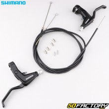 Manoplas de freio dianteiro e traseiro bicicleta “MTB” Shimano Alivio BL-T4000 
