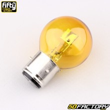 BA21D 12V 45 / 45W headlight bulb Fifty yellow