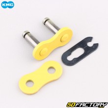 Enganche rápido cadena 520 KMC reforzado amarillo