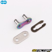 Falsa maglia giunzione catena 415 KMC titanio