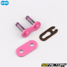 Quick link chain 420 reinforced KMC pink