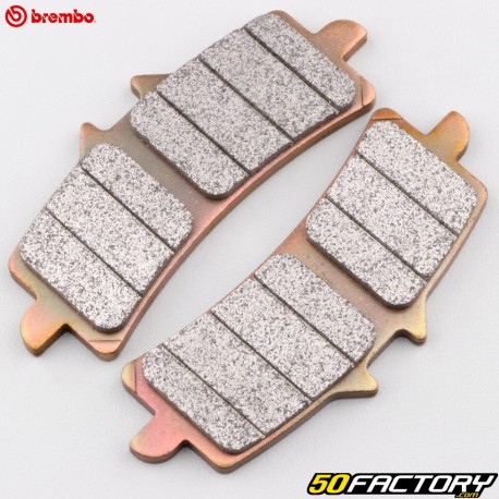 Pastiglie freno in metallo sinterizzato Aprilia RSV4 1000, BMW HP2 Sport 1200, Husqvarna FS 450... Brembo