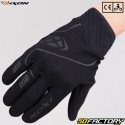 Gloves Street Ixon Hurricane II CE approved black motorcycle
