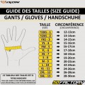 Gloves Street Ixon Hurricane II CE approved black motorcycle