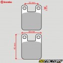 Pastillas de freno cerámicas de carbono Derbi Senda (antes de 2011), XP6, TKR,  Yamaha...Brembo