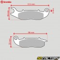 Carbon ceramic brake pads Piaggio One,  AJP PRICE Trail,  Derbi Terra 125... Brembo