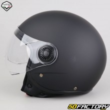 Capacete Jet Vito Loreto preto fosco (ECE 22.06)