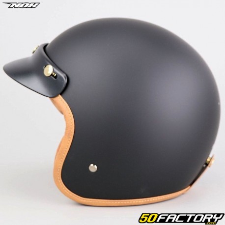 Casco jet Nox N243 nero opaco