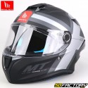 Full face helmet MT Helmets Targo S Britain C2 black and matt gray