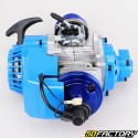 Complete engine racing pocket bike, pocket quad 49cc 2T blue