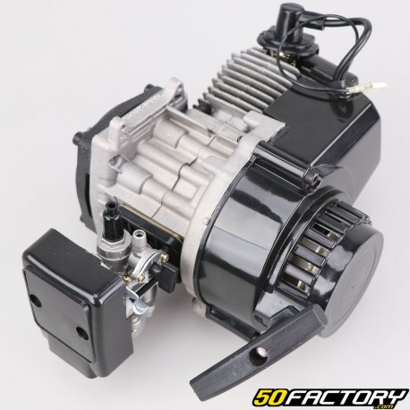 Motor completo racing pocket bike, pocket quad 49cc 2T preto